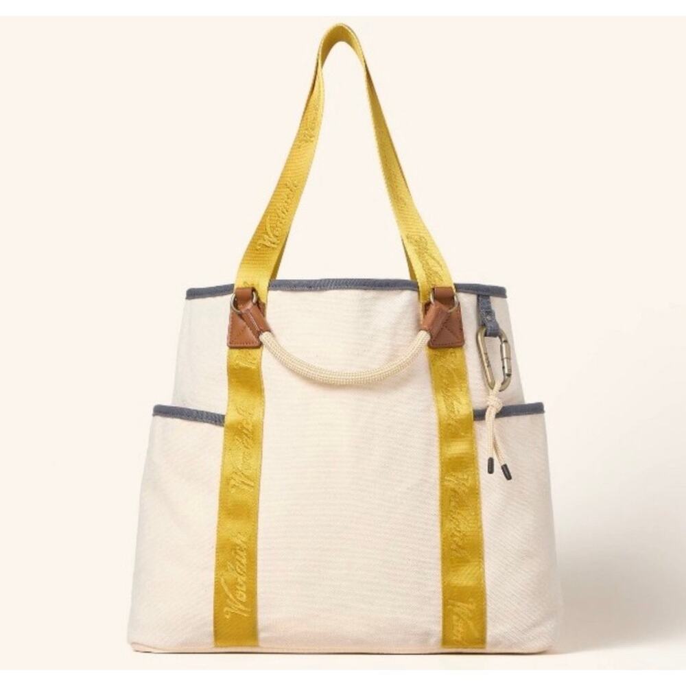 Large‎ Canvas Tote Bag - Woolrich x Target Cream/Yellow